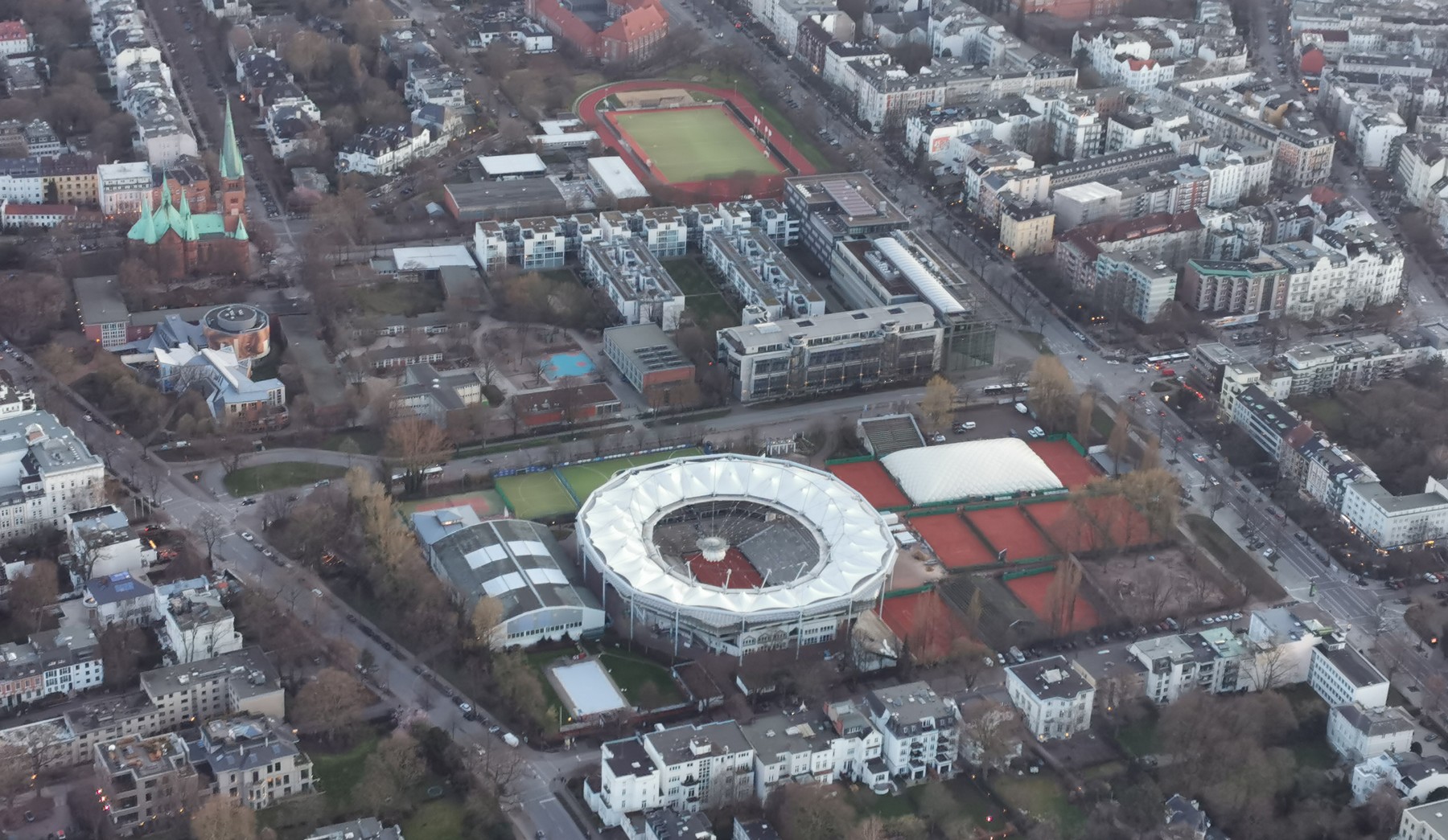 Tennisstadion Rothenbaum, Turmweg